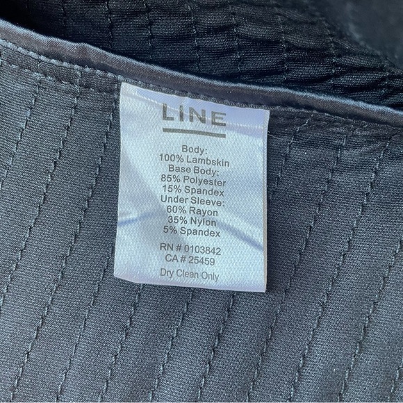 Line The Label Lambskin Leather Jacket - Picture 13 of 13